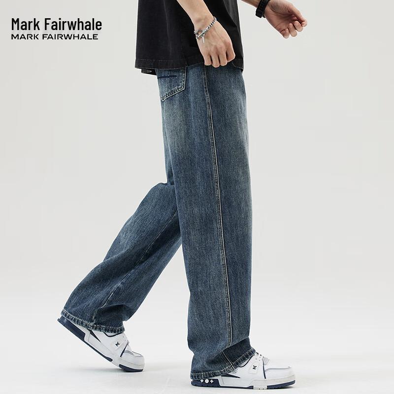 Мужские джинсы прямого кроя от Mark Fairwhale