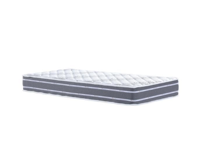Matelas Tissu Bambou Naturel 80x190 x 24 cm Confort Ferme - Ame Poli Lattex Haute Densité - hypoallergénique