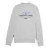 Timberland Workwear Label Loopback Crew Neck Sweatshirt, Men's, Medium Grey Heather, XS, TB0A2PRK0521