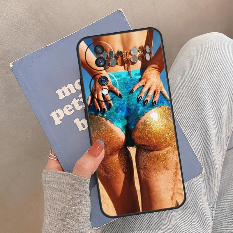 Чехол для телефона Honor Magic 8 Pro 5 6 7 Lite с изображением девушки в бикини 'Beach Booty' Чехол для Honor 200 400 90 70 50 X8a X8b X9a X9b X9c