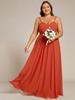 Ever-Pretty Women's Multiway Chiffon Open Back Lace Sleeveless Pleated A-Line Bridesmaid Dresses