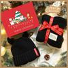 Christmas Hat and Scarf Gift Set