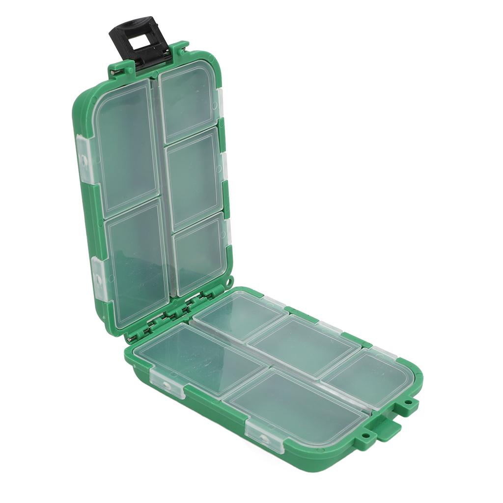 2Pcs Fishing Tackle Box Waterproof Large Capacity Plastic Portable Fishing Jig Hook Storage Case Container for Outdoor Camping Fishing