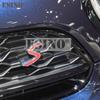 New Car Styling 3D Metal Chrome Zinc Alloy S Emblem Car Front Grill Badge Auto Accessory