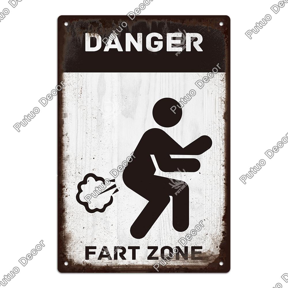 Декор 1 шт. Металлический Знак для Туалета - Ретро Жестяная Ванная Комната Табличка Настенные Плакаты Украшения