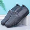 Summer Style Mesh Flats For Men Loafer Casual High-End Very Comfortable Dad Shoes 2025
