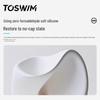 Универсальная силиконовая шапочка для плавания TOSWIM