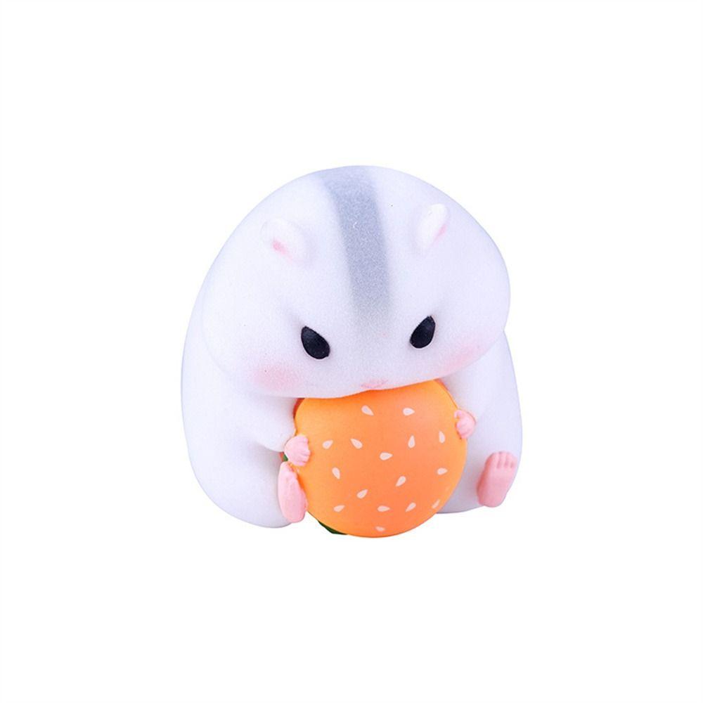 Foodie Series Gourmet Hamster Figures Hamster Clarke Figures  Car Interior Decoration