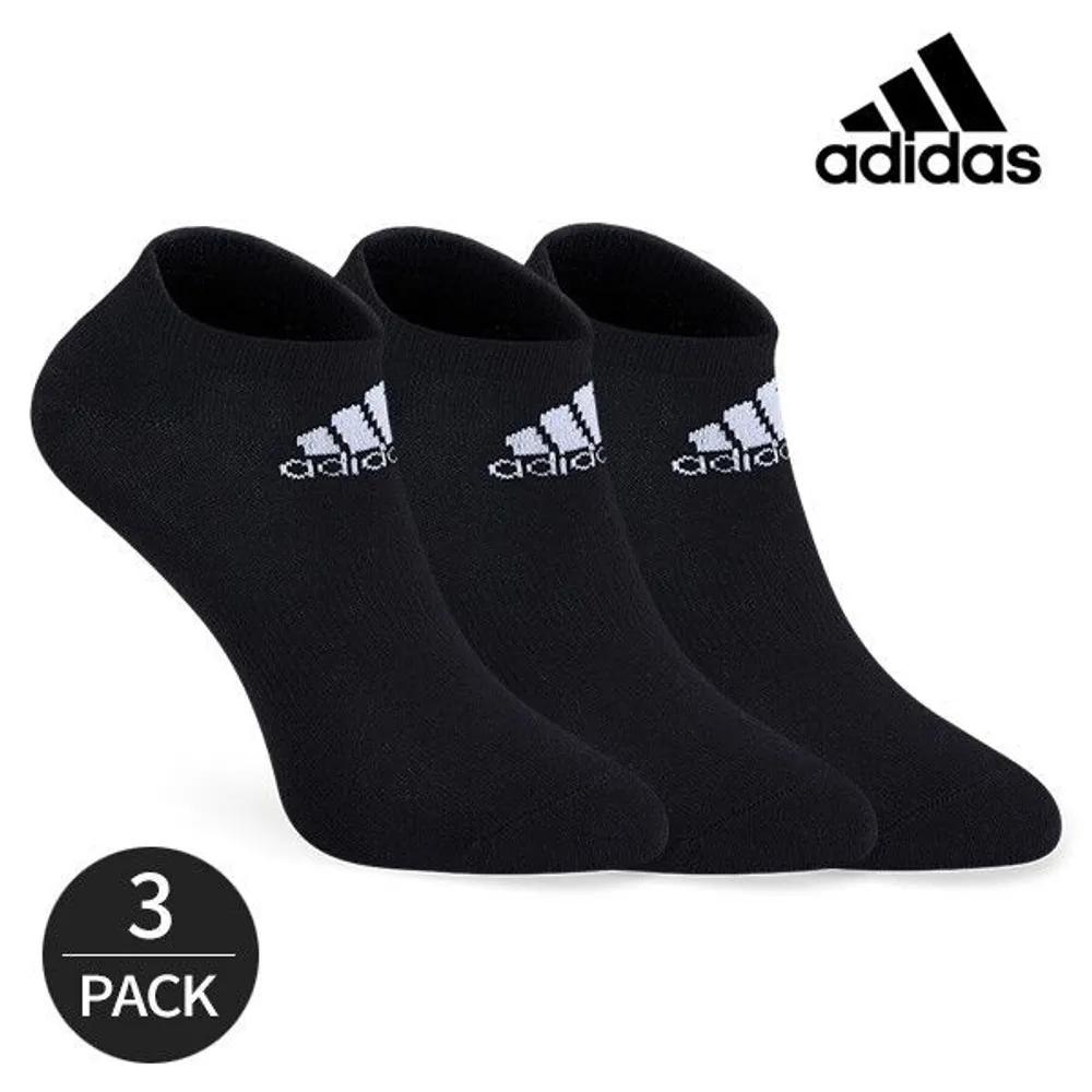 adidas Женские кеды с логотипом 3 пары_ЧЕРНЫЕ