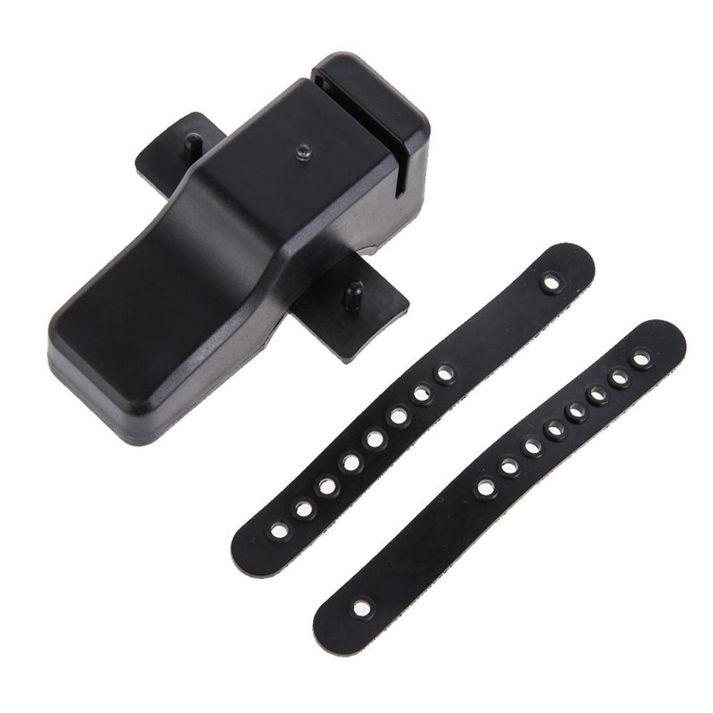 Black Camping Twin Bells Clip LED Light Rod Bite Alerter Alarm Digital Fishing Alarm Bite Bite