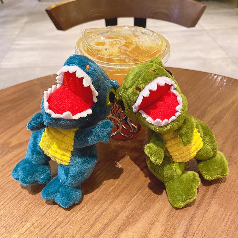 Милая кукла-динозавр, подвеска-школьный ранец для куклы, подвеска на сумку «Тираннозавр Рекс», плюшевый брелок для пары