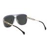 Gucci Aviator Sunglasses Grey/Gold Unisex Eyewear GG1105S-001