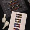 Набор Гель-лаков "Кошачий Глаз Алмазный Огонь" - 20 Цветов, Супер Яркий Глиттер для Маникюрного Салона