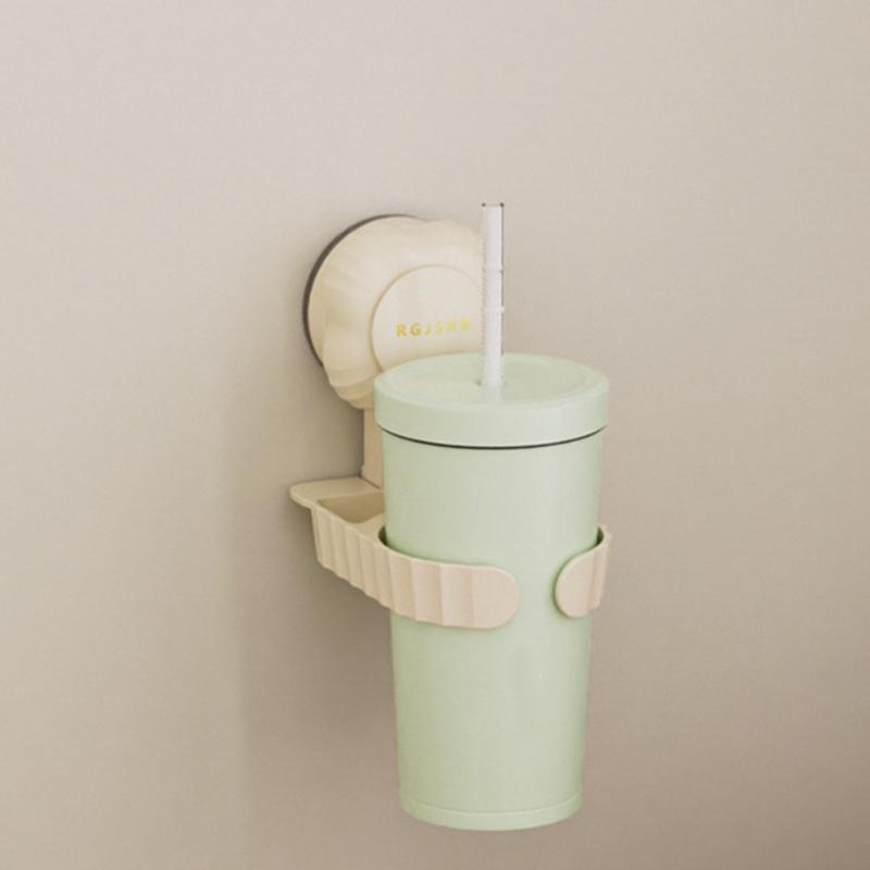 Присоска Подстаканник Портативный Защита от опрокидывания Спальня Фиксирующий зажим для чашки Многофункциональные Подставки для чашек для молочного чая и кофе