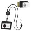 Bone Name Holder with Reel ID Card Holder ID Badge Holder Card Case Pass Case Neck Hanging Employee ID Case IC Card Case Card Strap Name Tag Case Neck