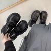 Женские мокасины 2024 года, осенние туфли Мэри Джейн в британском стиле на платформе, женские туфли в японском стиле Jk Uniform Lolita, обувь Zapatos Mujer