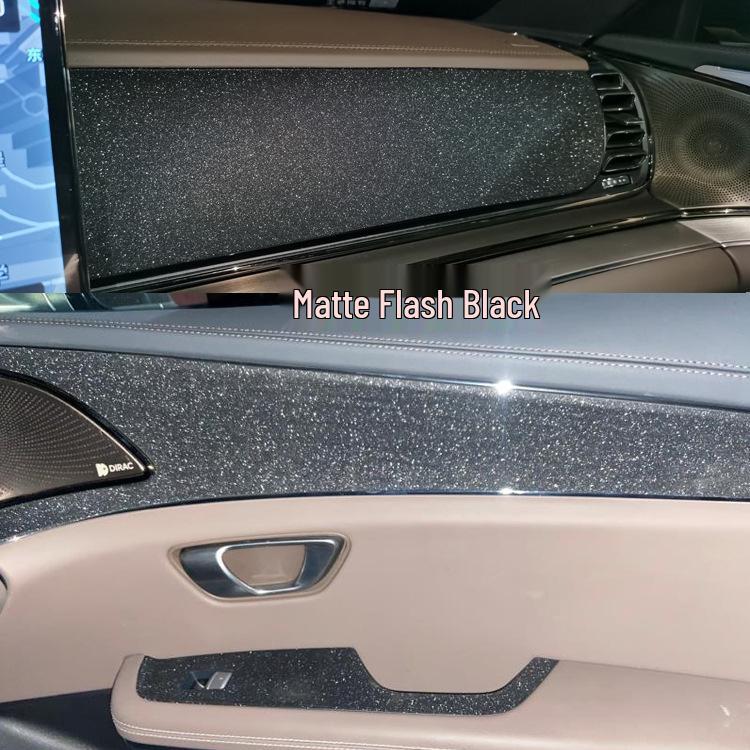 21 BYD E9 Business Edition Interior Carbon Fiber Center Console & Gear Shift Decoration Stickers