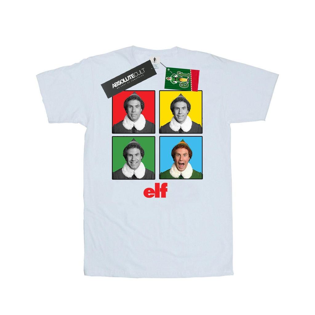 Elf Mens Four Faces T-Shirt