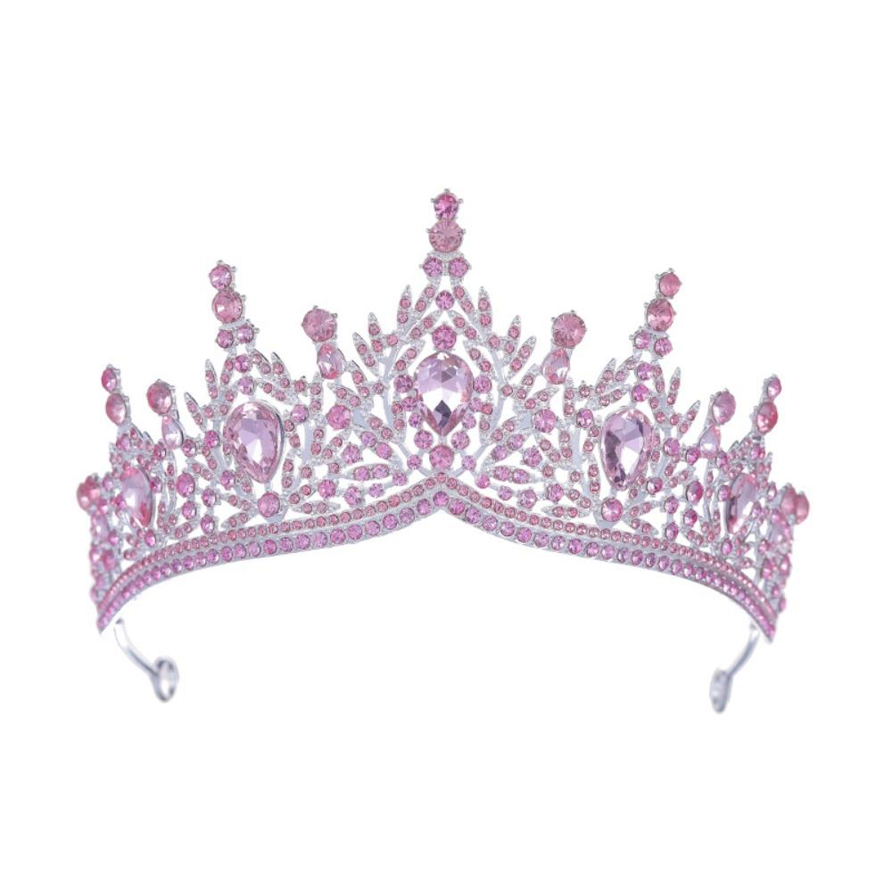 Украшения для волос Барочные Королевские Тиары Роскошная Корона Принцессы Изысканный Свадебный Головной Убор для Женщин Девушек