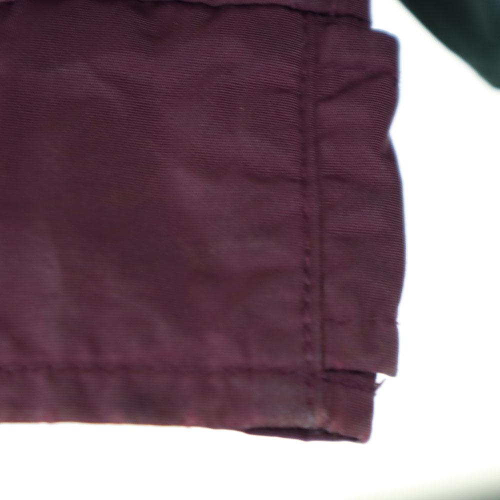 Columbia 90-е Старая двухцветная нейлоновая куртка винно-красного цвета для улицы мужская б/у