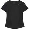 Dri-Fit Solid Color Crew Neck Casual Short Sleeve T-Shirt Women Tops Black FN2519-010