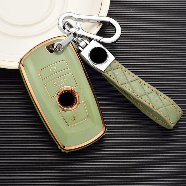 Car Key Fob Case Cover For BMW 1 3 5 7 Series X1 X3 X4 X5 F10 F20 F21 F30 F18 F25 M3 M4 E34 E36 E60 E90 Keychain Accessories