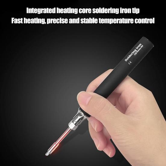 Wireless Soldering Pen Fast Heating 3-speed Temperature Adjustable Cordless USB Rechargeable Portable Soldering Iron