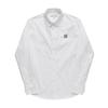 Maison Kitsune Mm00412wc5010 P100 Bold Fox Patch Poplin Mens Shirt