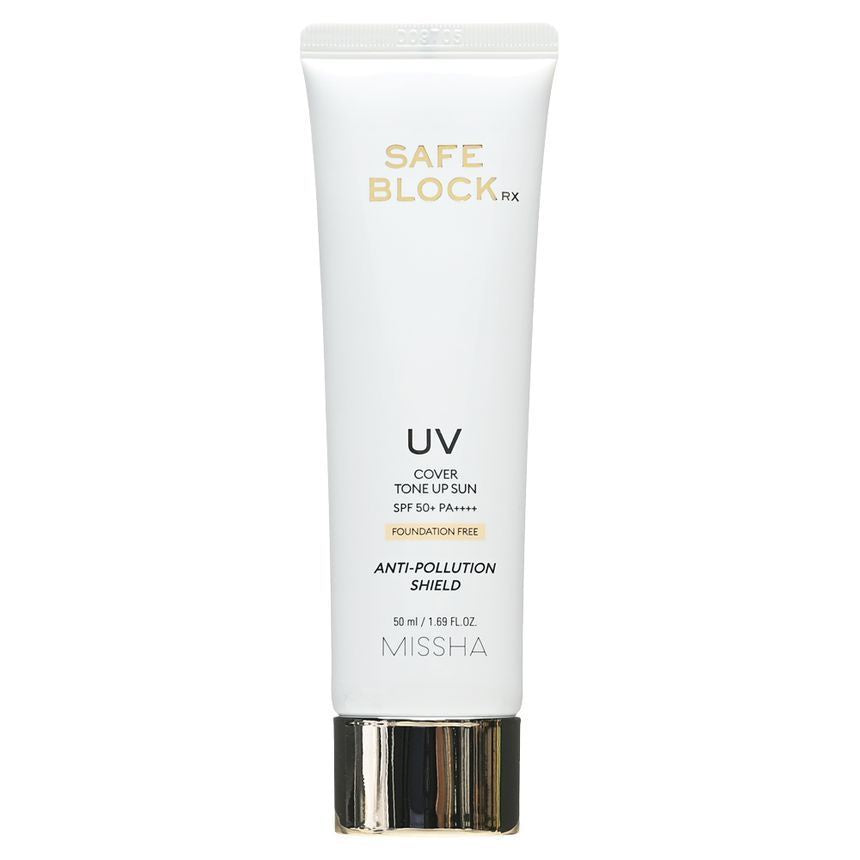 MISSHA Солнцезащитный крем Safe Block RX 50 мл (Cover Tone Up Sun / Hyalron Soothing Sun / Brightening Tone Up / Rosy Tone Up Sun)