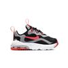 Nike Air Max 270 RT Амортизация, Износостойкие Низкие Беговые Кроссовки Черно-Серые Красные Для Младенцев и Малышей CD2654-019