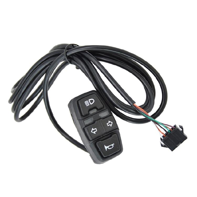 1 Комплект фонарей безопасности для велосипеда с сигналом, передней фарой и поворотниками. Быстрая установка Plug and Play