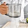 Flour Sifter Fine Mesh Baking Sieve Ergonomic Handle Flour Strainer Baking Tool for Sugar Cocoa Powder