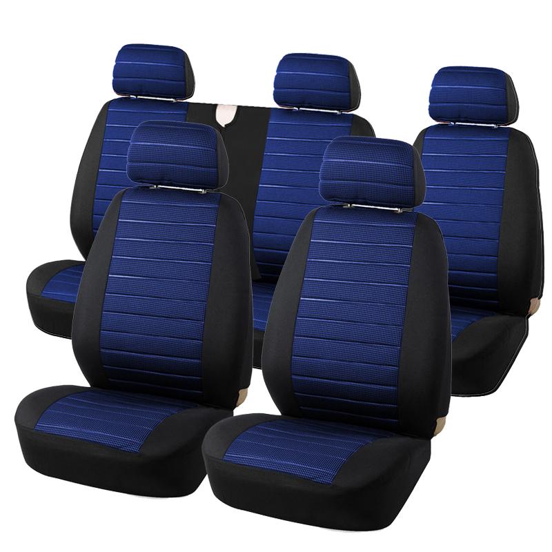 Чехлы на автомобильные сиденья, универсальный защитный чехол, дышащий материал, включая двойной передний + задний чехол на сиденье