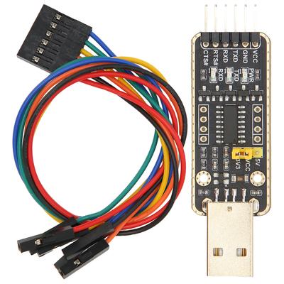 Адаптер USB в UART TTL Тип A Защита от перегрузки по току и перенапряжения 6 Мбит/с Модуль последовательной связи
