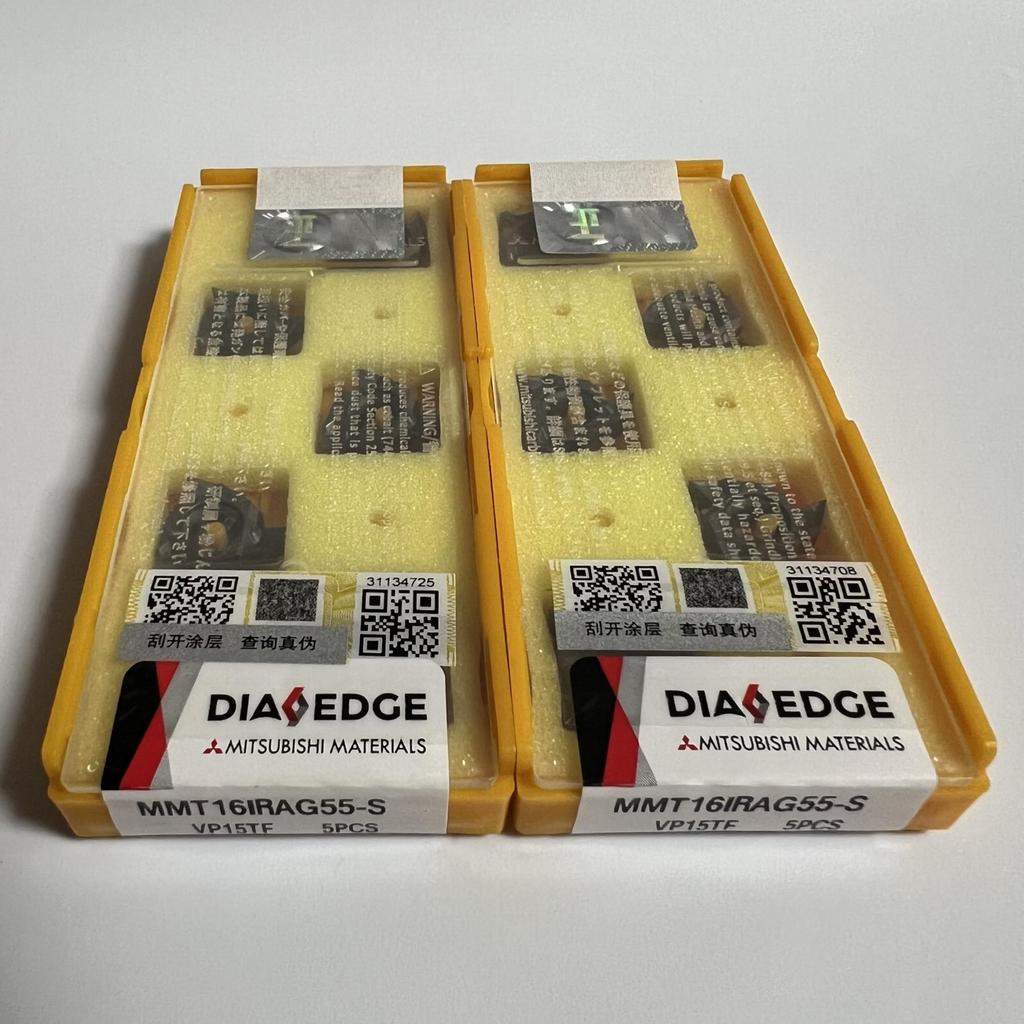 MITSUBISHI / MMT16IRAG55-S VP15TF / Carbide CNC Blade 10 Pcs