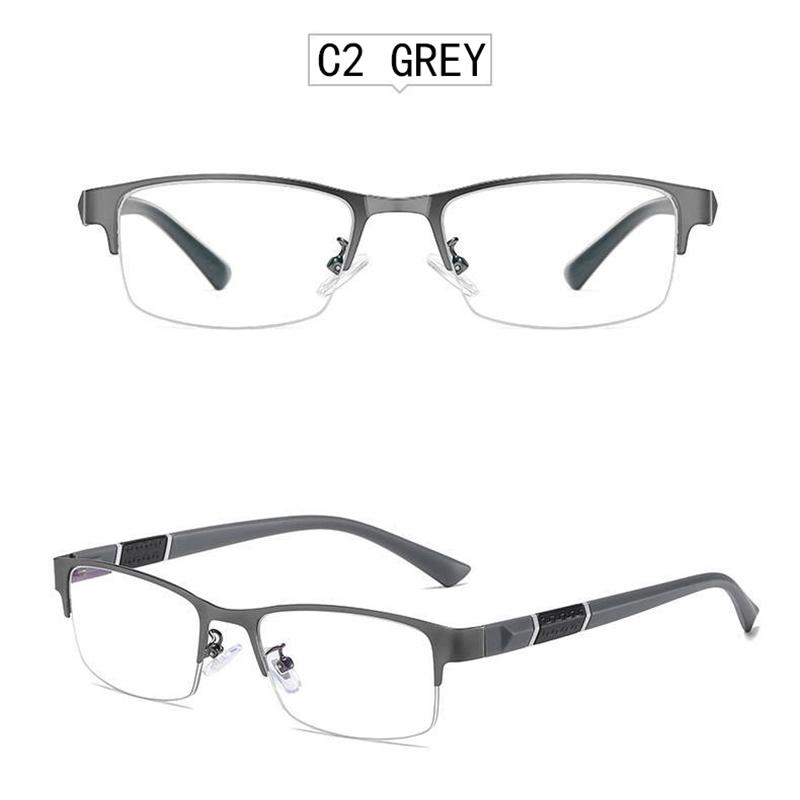 New Trend Reading Glasses Reading Glasses Men And Women High Quality Half Frame Diopters Business Office Men Reading Glasses