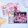 Книжка-раскраска Kpop Охотники на демонов Руми Мира Зои Креативная книга для рисования Обводка Эскиз Копирование Картинка Разработана для Девочек Детские Подарки