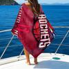 Custom Name Beach Towel basketball Pride Rockets Beach Towel, Soft Microfiber, Gift for Her/Him, Birthday, for Pool, Beach, Travel, Fan gifts