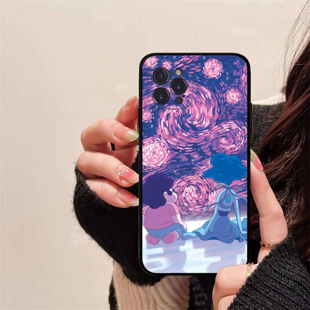 Классическая анимация S-Стивен U-Вселенная Чехол для телефона Для IPhone 16 15 14 13 12 Mini 11 Pro XS Max X XR SE 6 7 8 Plus Мягкий