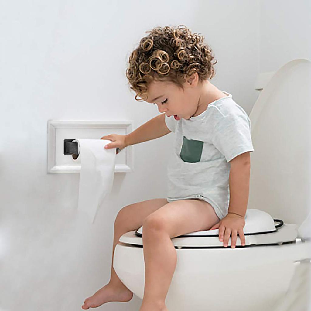 Premium,Toilet Paper Holder, Stainless Steel, Wall Mounted, Washroom, Self Adhesive, Toilet Paper Roll Holder