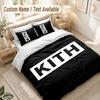Kith Bedding Set, 1 Duvet Cover & 2 Pillowcases Soft Comfortable Bedroom Home Textile Decor