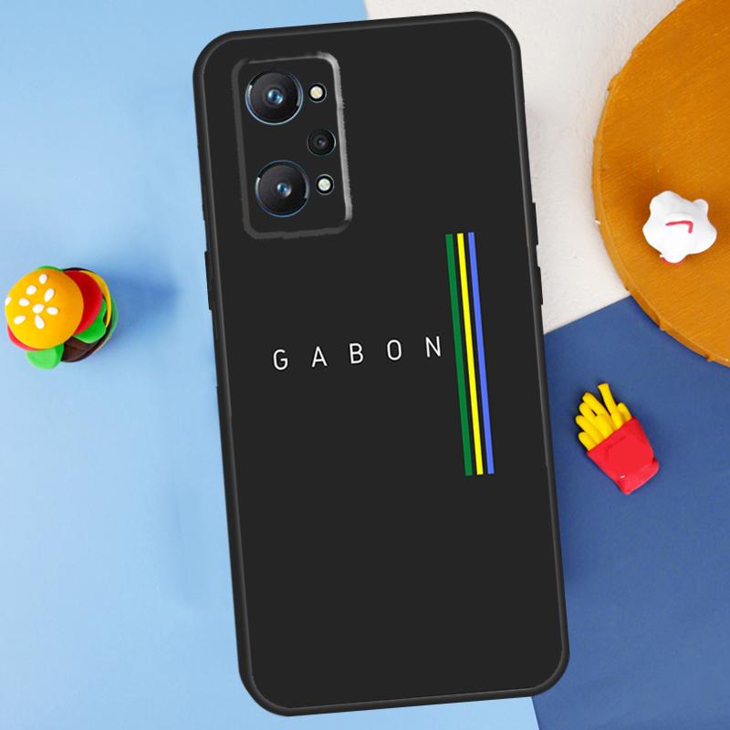Габон Флаг Габона Для Realme GT 6 6T 5 GT7 Pro C61 C75 C55 C51 C21Y C25S C67 C53 13 12 10 11 14 Pro Plus Чехол