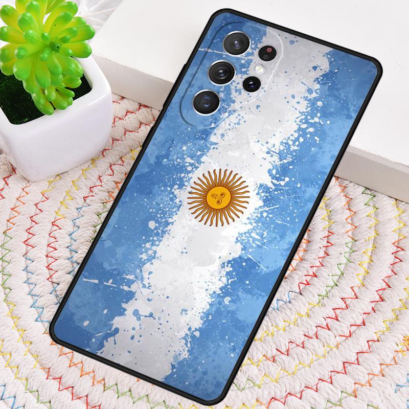 Мягкий чехол для телефона с флагом Аргентины для Samsung Galaxy note 10 pro S26 Ultra S23 S24 FE S25 S21 S22 PLUS ударопрочный чехол