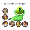 Night Light LED Projector 6 Images Photocell Sensor EU Plug Night Light Lamp For Kids Children Baby Bedroom Decoration Lighting