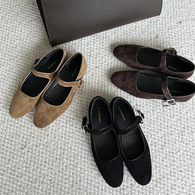 Мода Байламос Осень Новый Бренд Женские Балетки Мягкая Кожа Элегантные Туфли Лодочки Круглый Носок Мелкие Слипоны Женские Повседневные Балетки