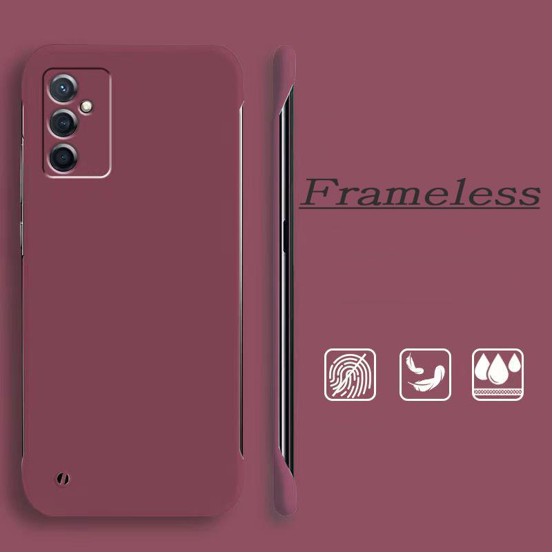 Модный тонкий безрамочный чехол для Samsung Galaxy A55 A15 A05S A54 A34 A24 A14 A53 A33 A23 A13 A52 A32 A12 A51 A31 A21S A50 A30 чехол жесткий скраб ПК