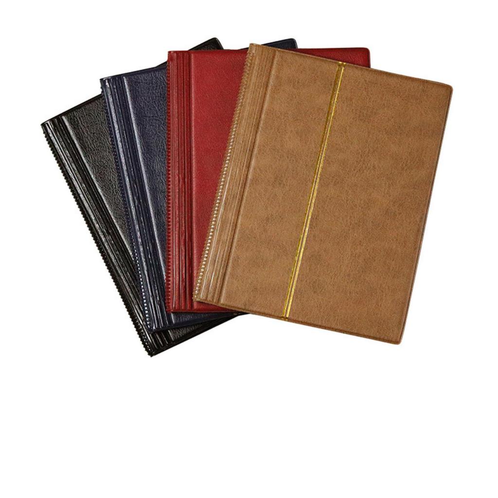 1pc Postal Stamp Collection Album Book Stamp Collecting Storage Bag Empty Stamp Collection Protection Booklet