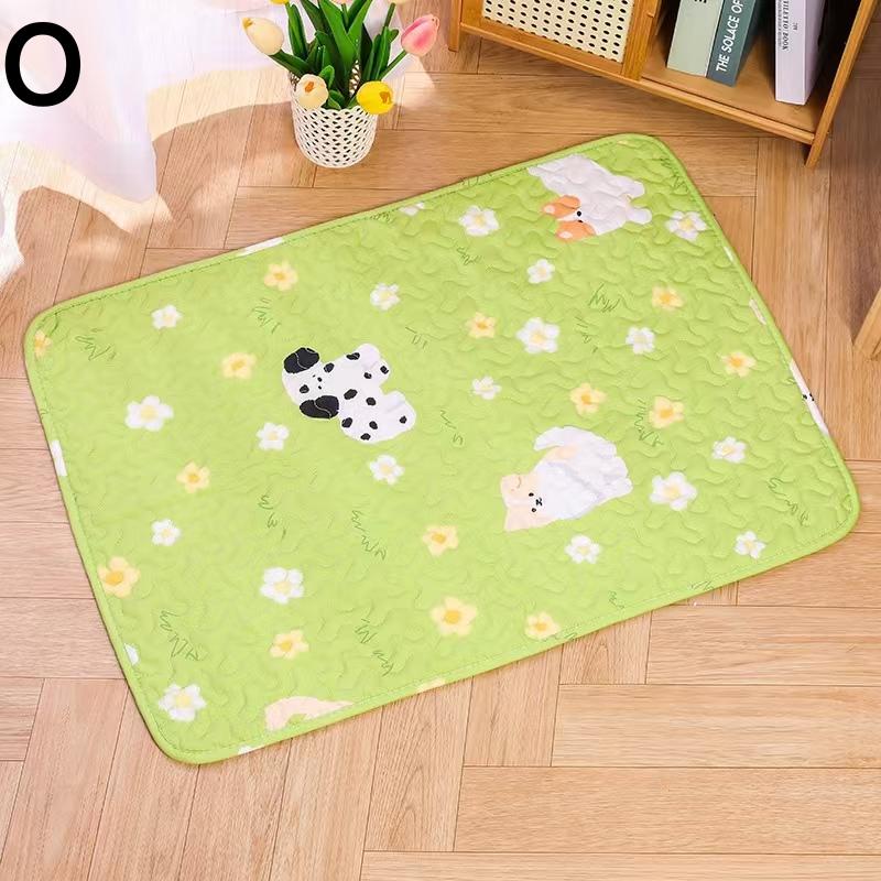 Коврик для пола в виде кролика, подушка для дивана, коврик для дрессировки, коврик для клетки, одеяло для сна, коврик для ограждения, моющиеся подгузники, постельные принадлежности, подстилка для мочи, товары для животных
