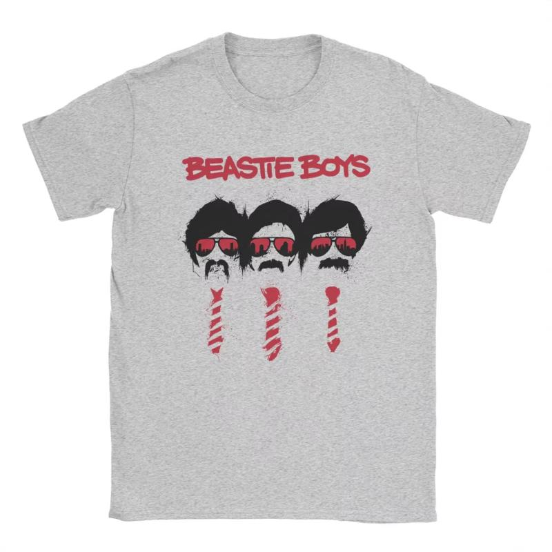 Beastie Boys TShirt for Unisex Novelty Cotton Tee Shirt Crewneck Short Sleeve T Shirts Gift Idea Clothing
