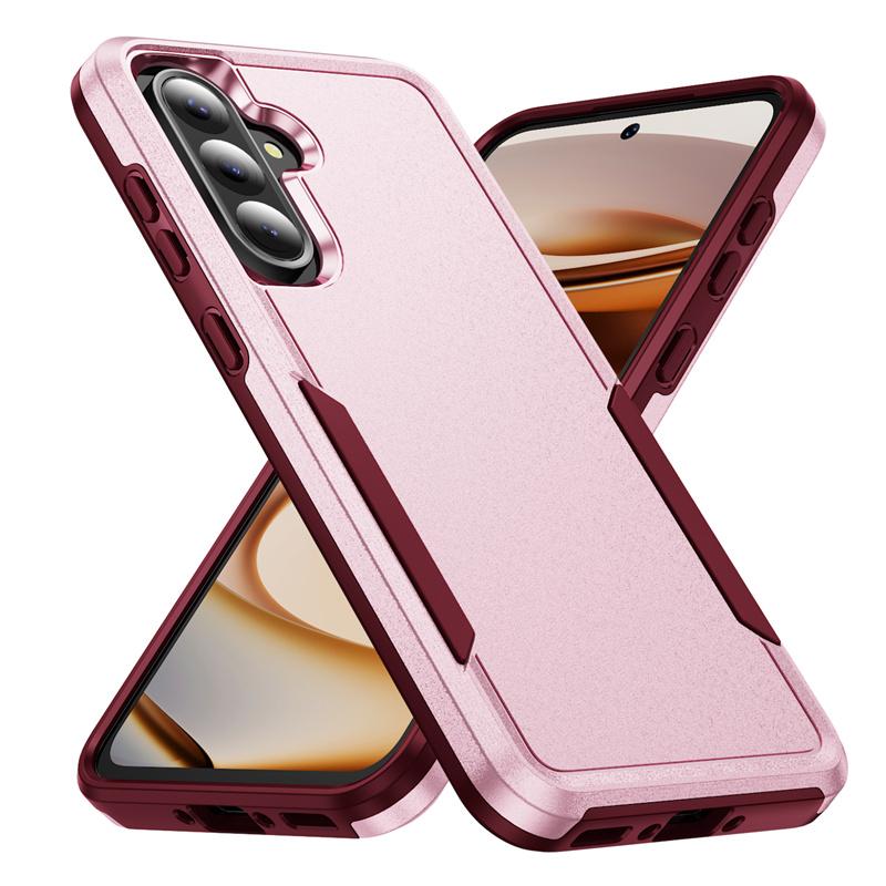 Armor Case for Samsung Galaxy S24 FE S22 S23 Plus S21 S25 Ultra Edge A54 A16 5G A56 A36 A26 A55 Hard PC+TPU Protector Back Cover
